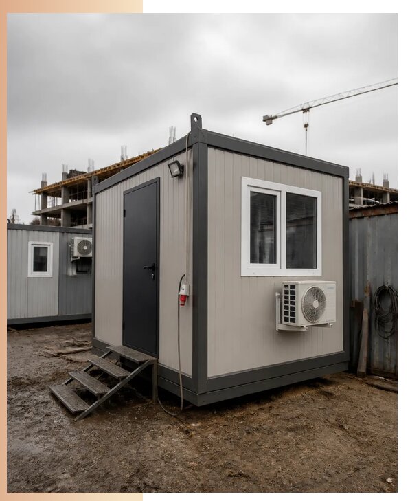 Прорабские бытовки в Люберцах изготовление и аренда под ключ